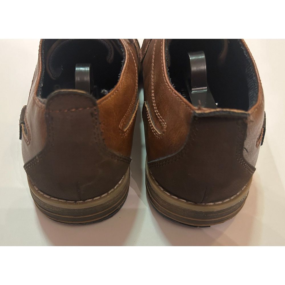 Sonoma Brown Leather Oxfords - Picture 5 of 7